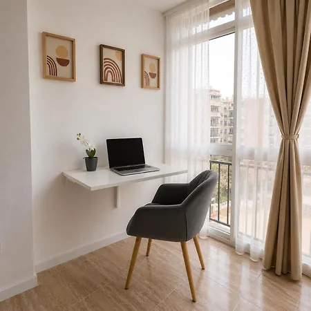 Lägenhet Chic Studio- Pool & Torremolinos